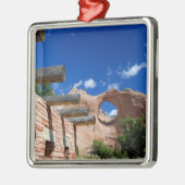 Arizona, Window Rock. Hoofdstad van de Navajo Metalen Ornament (Links)