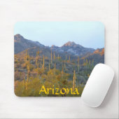 Arizona Winter Cactus Mousepad Muismat (Met muis)