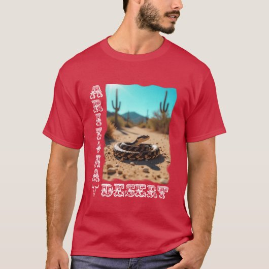 ARIZONA WOESTIJN 9966FF T-SHIRT (Voorkant)