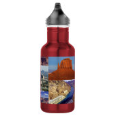 Arizona Woestijn Collage Waterfles (Rechts)