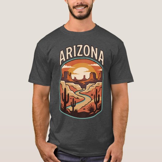 Arizona Woestijn Erfgoed T-shirt (Voorkant)