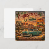 Arizona Woestijn Kerstgroeten (Voorkant / Achterkant)