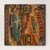 Arizona Woestijn Kerstherinneringen Legpuzzel (Horizontaal)