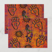 Arizona Woestijn Kunst Briefkaart (Voorkant / Achterkant)