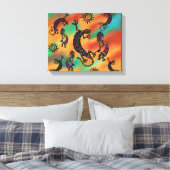 Arizona Woestijn Kunst Canvas Afdruk (Insitu (Slaapkamer))