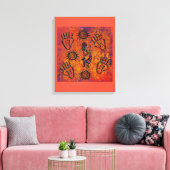 Arizona Woestijn Kunst Canvas Afdruk (Insitu (Woonkamer))