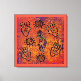 Arizona Woestijn Kunst Canvas Afdruk