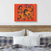 Arizona Woestijn Kunst Canvas Afdruk (Insitu (Slaapkamer))