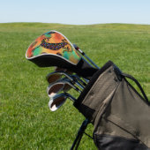 Arizona Woestijn Kunst Golfheadcover (Insitu)