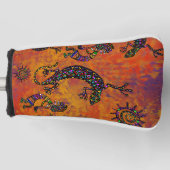 Arizona Woestijn Kunst Golfheadcover (Voorkant)