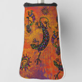 Arizona Woestijn Kunst Golfheadcover (Draai 90)