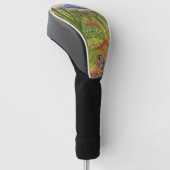 Arizona Woestijn Kunst Golfheadcover (Schuin)