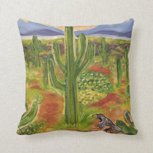Arizona Woestijn Kunst Kussen