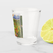 Arizona Woestijn Kunst Shot Glas (Rechts)