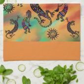 Arizona Woestijn Kunst Theedoek (Gevouwen)