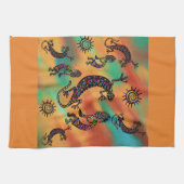 Arizona Woestijn Kunst Theedoek (Horizontaal)