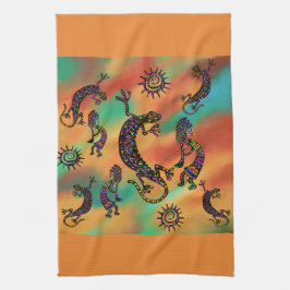 Arizona Woestijn Kunst Theedoek