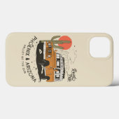 Arizona Woestijn Zonsondergang Wegreis Cactus Phoe Case-Mate iPhone Case (Achterkant (horizontaal))