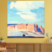 Arizona Wolken door Edgar Payne Canvas Afdruk (Insitu (Woonkamer))