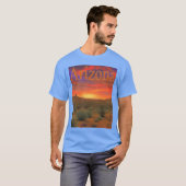 Arizona-zonsondergang T-shirt (Voorkant volledig)