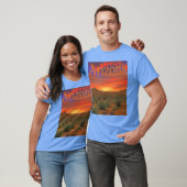 Arizona-zonsondergang T-shirt (Unisex)