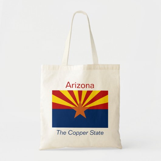 Arizonan Flag Bag Tote Bag (Voorkant)