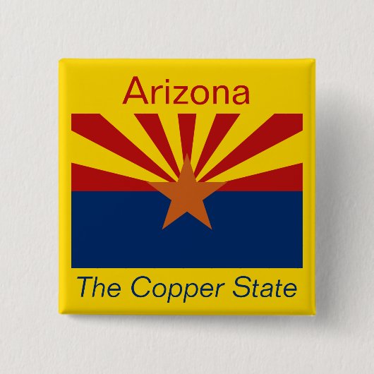 Arizonan Flag Button (Voorkant)