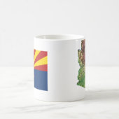 Arizonan Flag + Kaart Mok (Center)