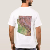 Arizonan Flag + Kaart T-shirt (Achterkant)