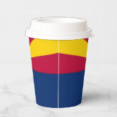 Arizonan Flag & Seal, Flag of Arizona Papieren Bekers (Rechts)