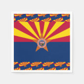 Arizonan Flag & Seal, Flag of Arizona Servet (Voorkant)