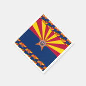 Arizonan Flag & Seal, Flag of Arizona Servet (Hoek)