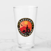 Arizona's Saguaro National Park  Glas (Voorkant)