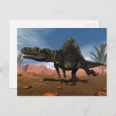 Arizonasaurus dinosaur - 3D rendering Briefkaart (Voorkant / Achterkant)