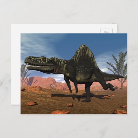 Arizonasaurus dinosaur - 3D rendering Briefkaart (Voorkant / Achterkant)