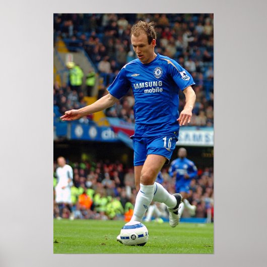 Arjen Robben Chelsea Stamford Bridge Poster (Voorkant)