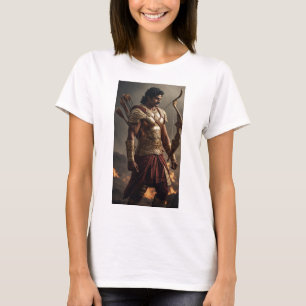 Arjuna: Boogschutter van Mahabharata - Indiase myt T-shirt