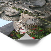 Arjuna Statue Poster (Hoek)