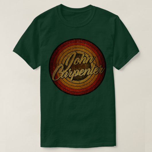 arjunthemaniaccircle  retro vervaagd John pent T-shirt (Design voorkant)