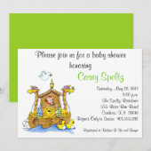 Ark Baby shower Uitnodiging (Voorkant / Achterkant)
