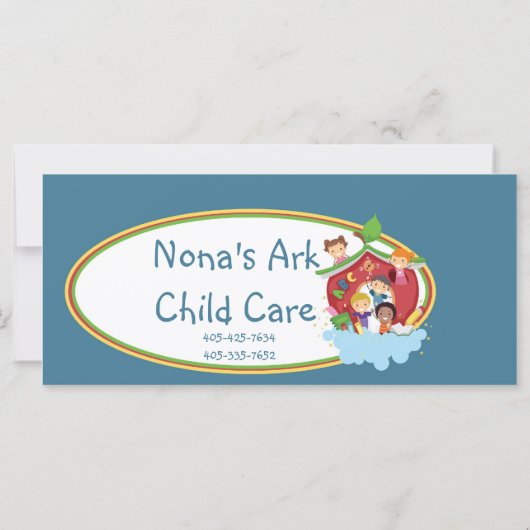 Ark Child Care Gift Certificate (Achterkant)