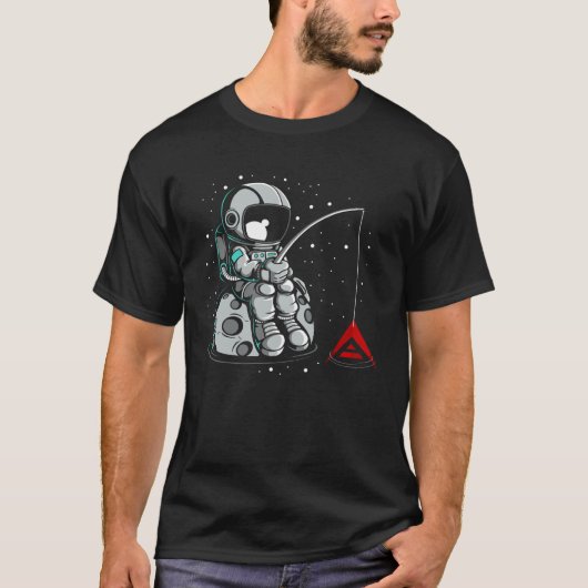 Ark Fishing Krypto Bullrun Token Reicher Millionai T-shirt (Voorkant)
