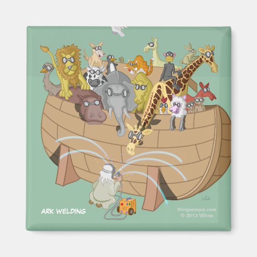 Ark lasmagneet magneet (Voorkant)