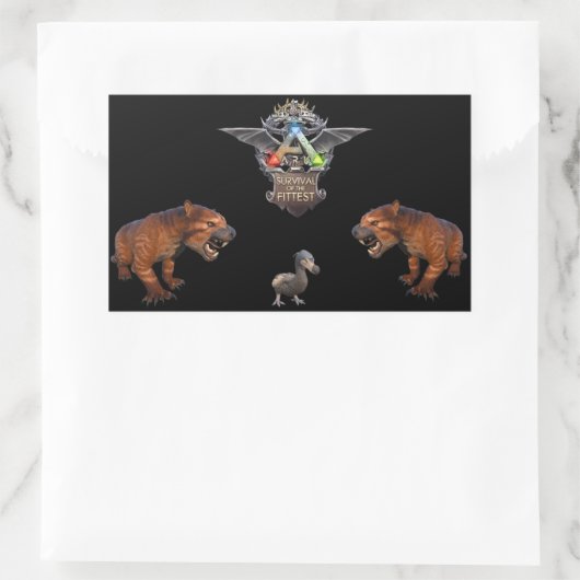 Ark Overleving van de Fittest sticker (Tas)