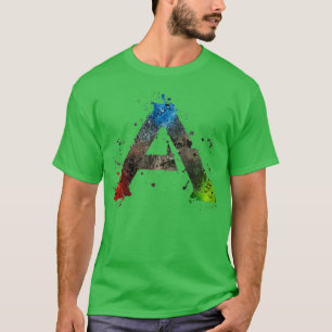 Ark Survival Ark Survival geëvolueerd gekleurd T-shirt