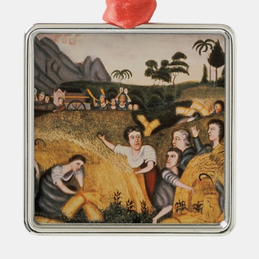 Ark van het convenant, c.1865-80 metalen ornament (Voorkant)