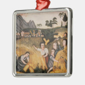 Ark van het convenant, c.1865-80 metalen ornament (Links)
