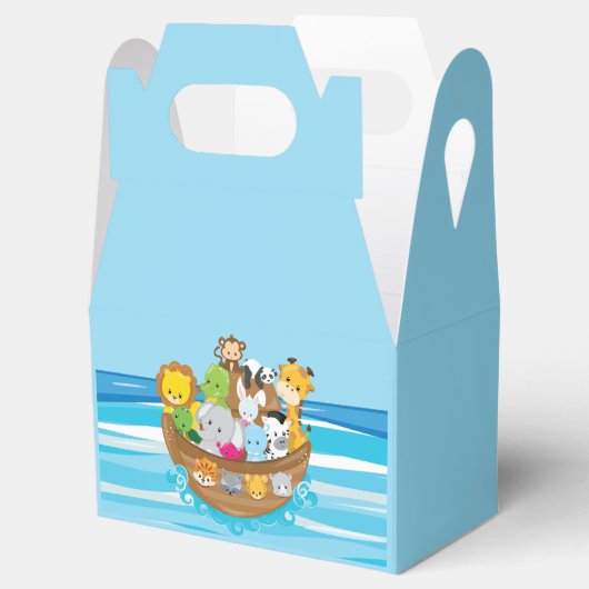 Ark van Noach | Baby dieren thema Bedankdoosjes (Geopend)