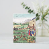 Ark van Noach met dieren Briefkaart (Staand voorkant)