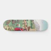 Ark van Noach met dieren Persoonlijk Skateboard (Horizontaal)